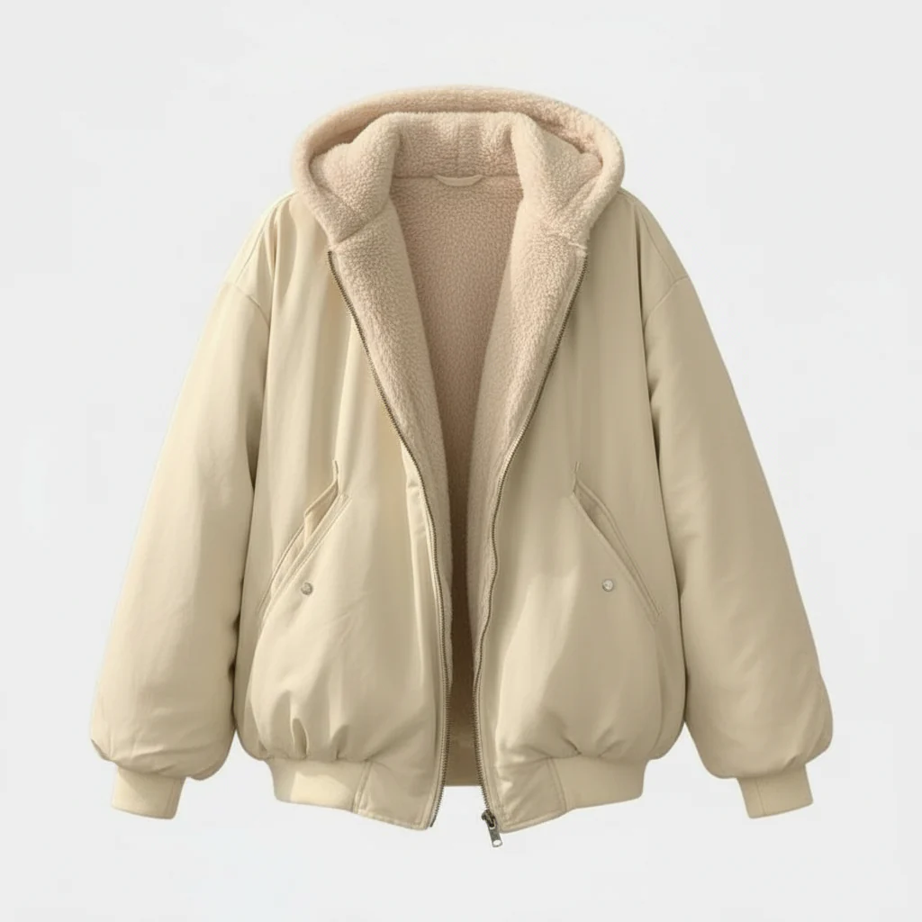 Damen Jacke | oversized Aufbau mit gesteppter Konturführung - Image 3