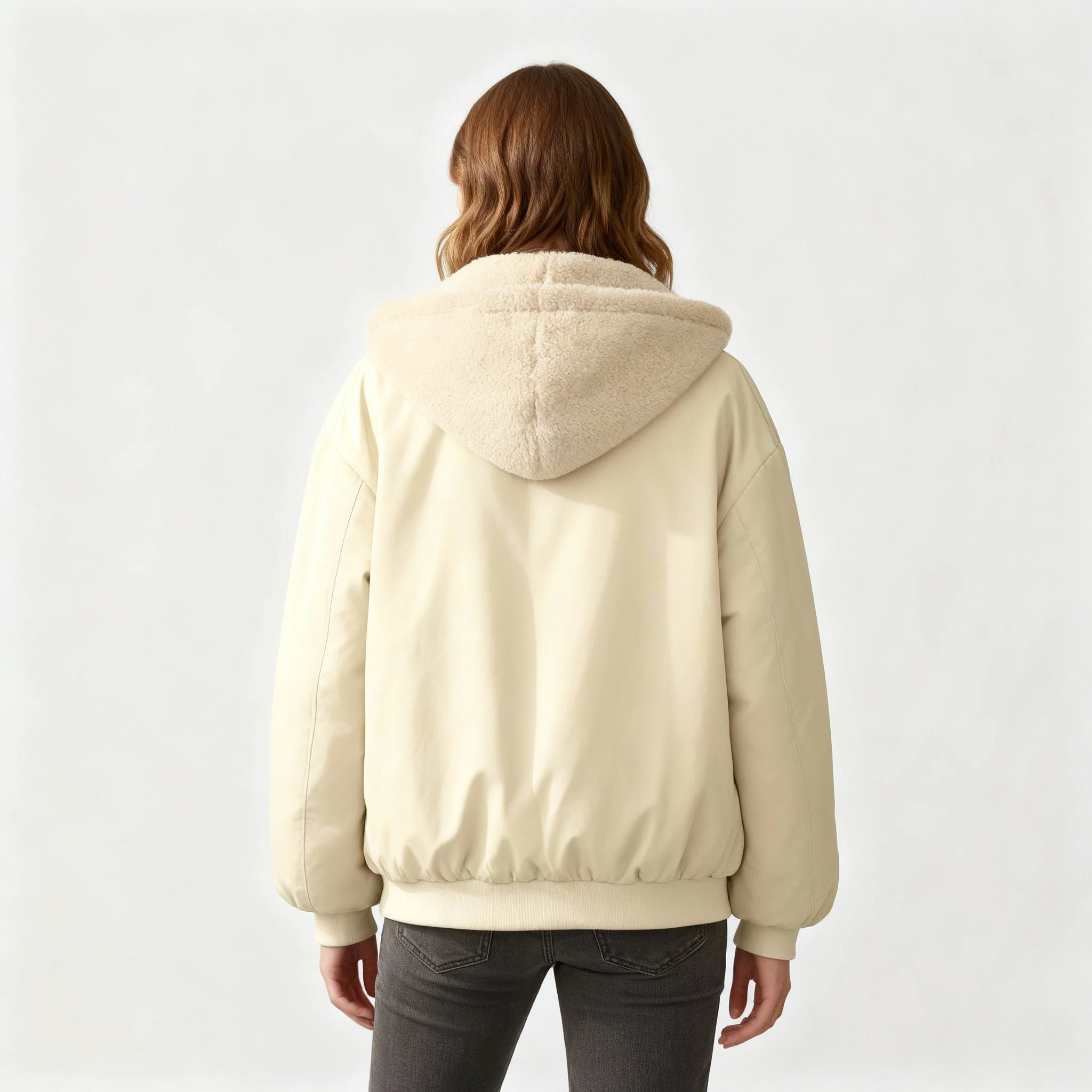Damen Jacke | oversized Aufbau mit gesteppter Konturführung - Image 4