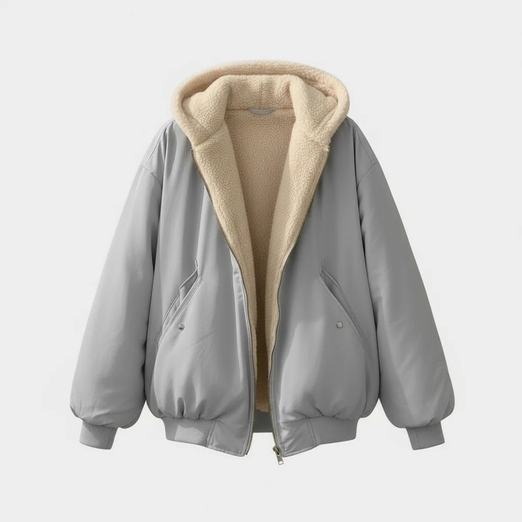 Damen Jacke | oversized Aufbau mit gesteppter Konturführung - Image 7