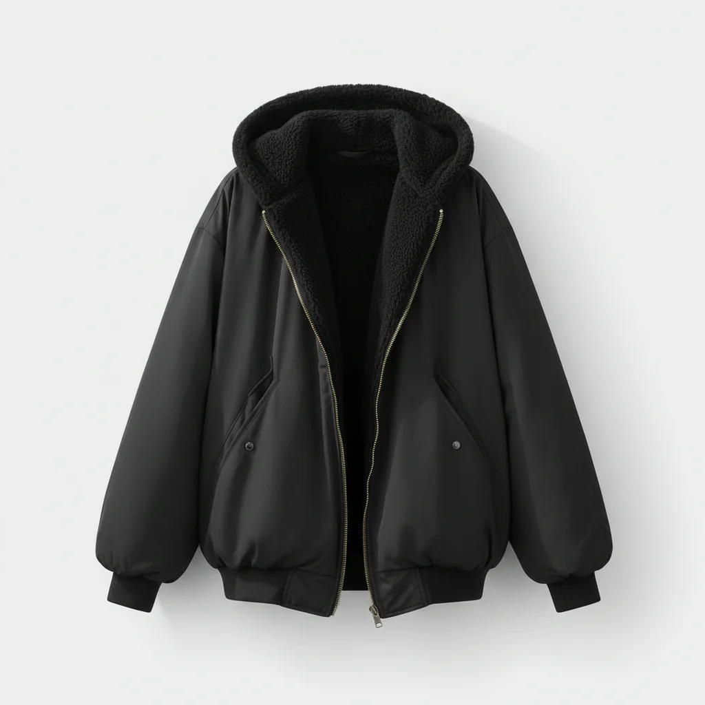 Damen Jacke | oversized Aufbau mit gesteppter Konturführung - Image 8