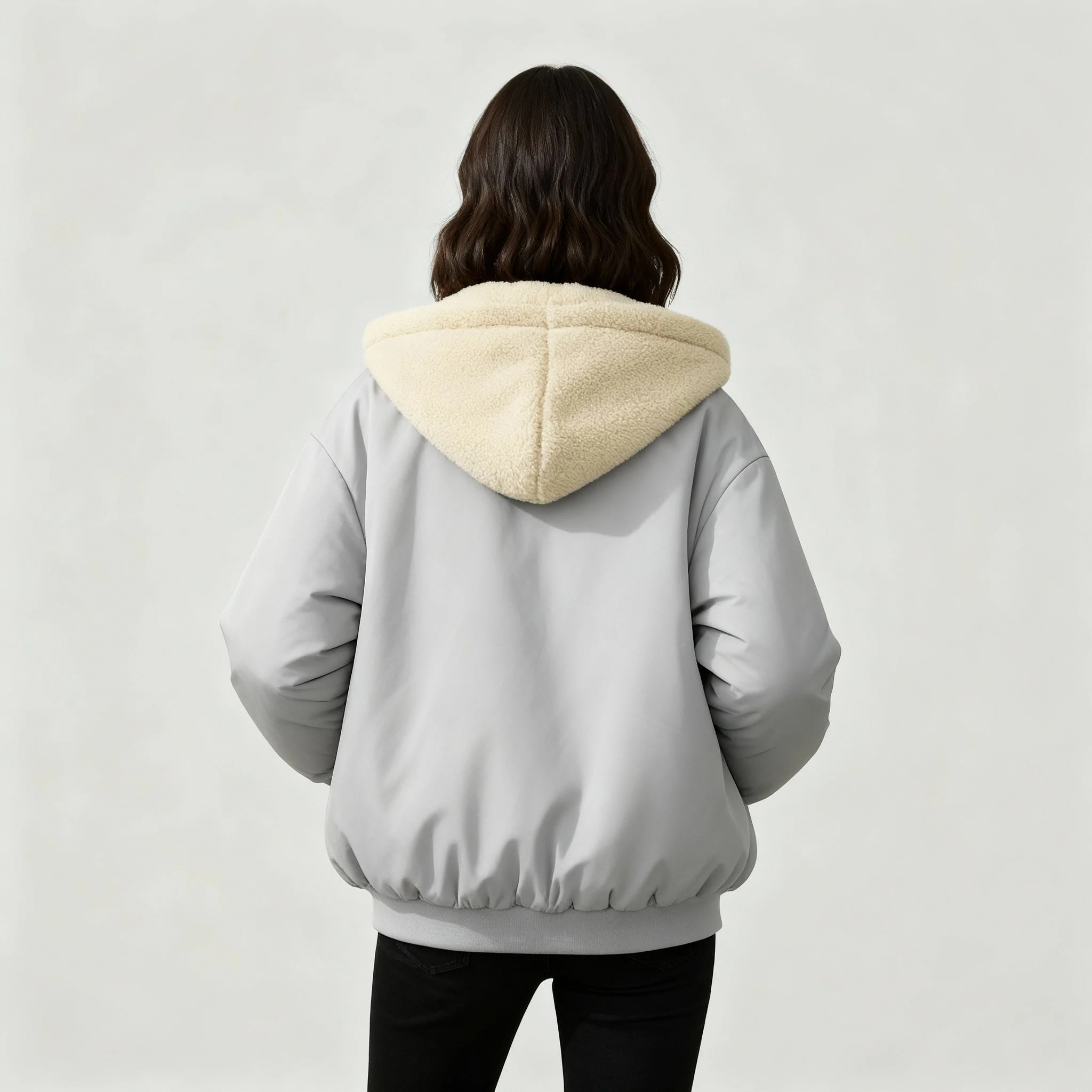 Damen Jacke | oversized Schnitt mit klarer Volumenform - Image 4