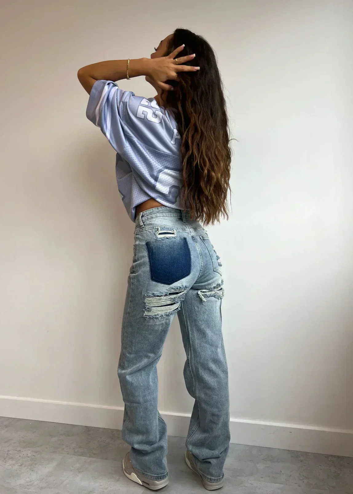 Damen Jeans | Ausführung mit strukturierten Oberflächenelementen - Image 11