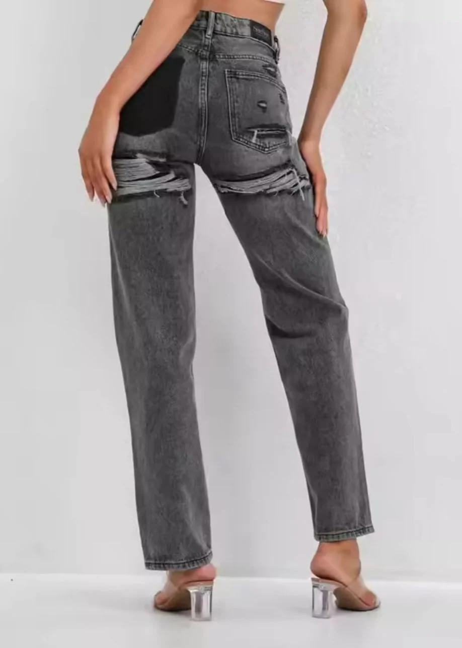 Damen Jeans | Ausführung mit strukturierten Oberflächenelementen - Image 2