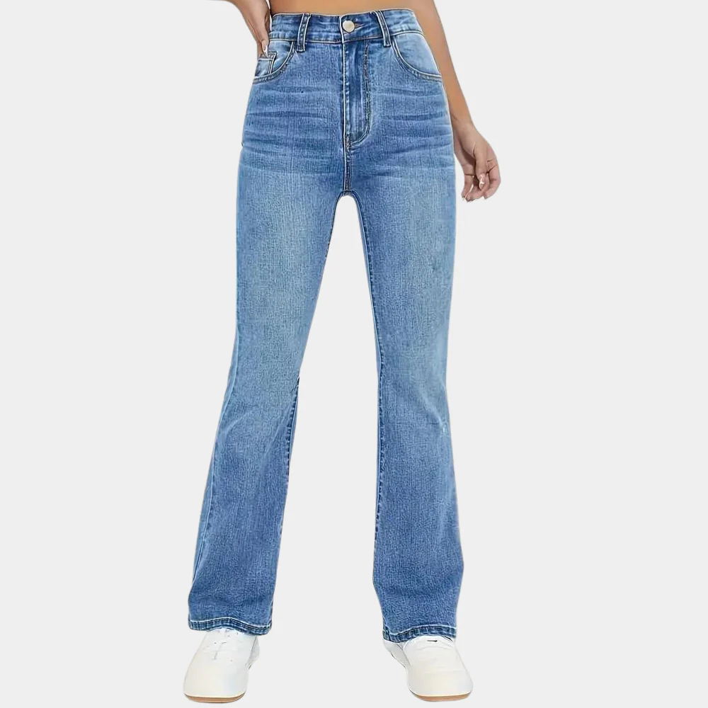 Damen Jeans | Flared Schnitt mit hoher Taille - Image 4
