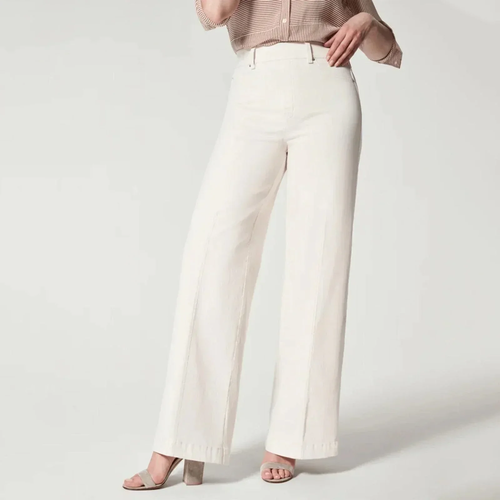 Damen-Jeans im Denim-Stil mit weitem Bein - Image 8