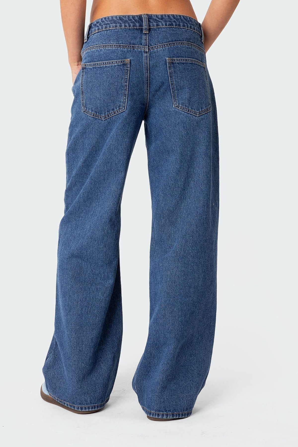 Damen Jeans | Niedrige Taille mit geradem Beinverlauf