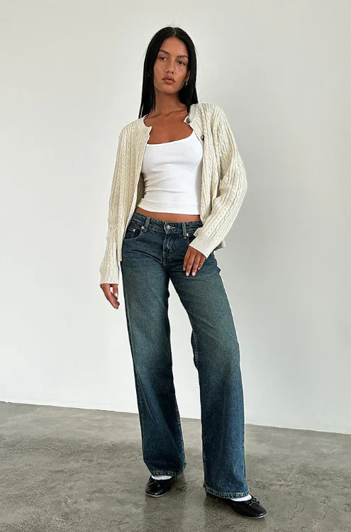 Damen Jeans | niedrige Taille mit gerader Beinführung - Image 6