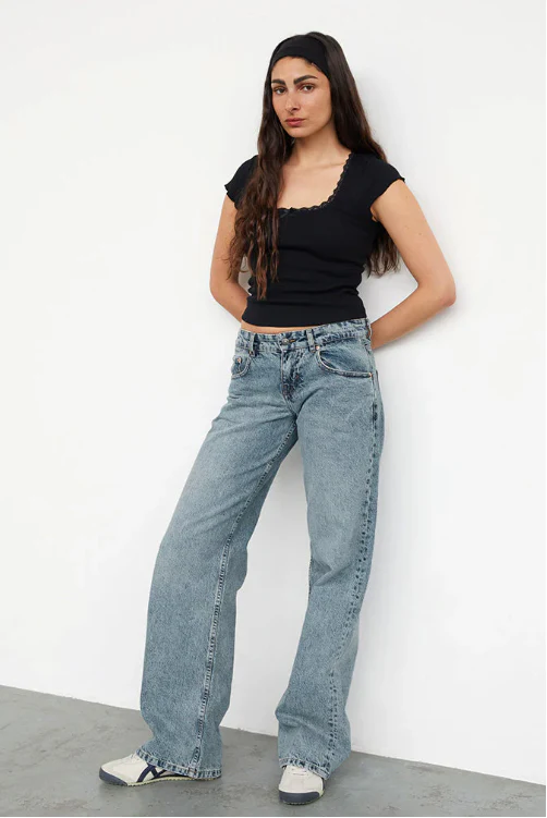Damen Jeans | niedrige Taille mit gerader Beinführung - Image 7