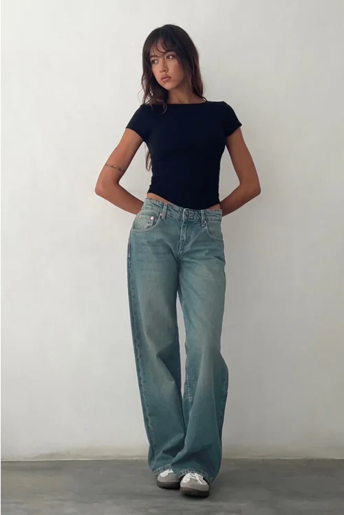 Damen Jeans | niedrige Taille mit gerader Beinführung - Image 9