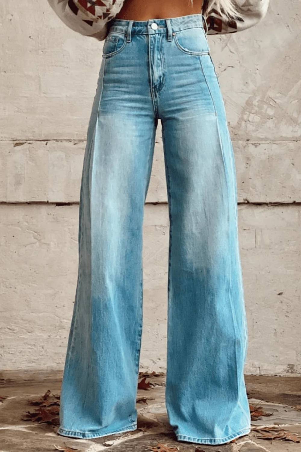 Damen Jeans | Weit geschnittener Beinverlauf aus Denim - Image 2