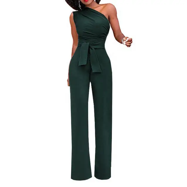 Damen Jumpsuit | asymmetrischer Schulterabschluss - Image 2