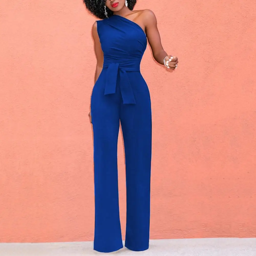 Damen Jumpsuit | asymmetrischer Schulterabschluss - Image 4