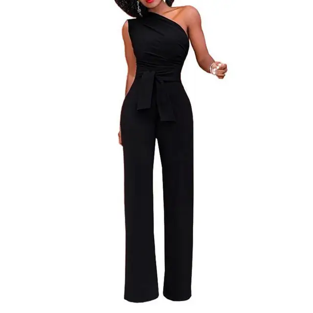 Damen Jumpsuit | asymmetrischer Schulterabschluss - Image 6