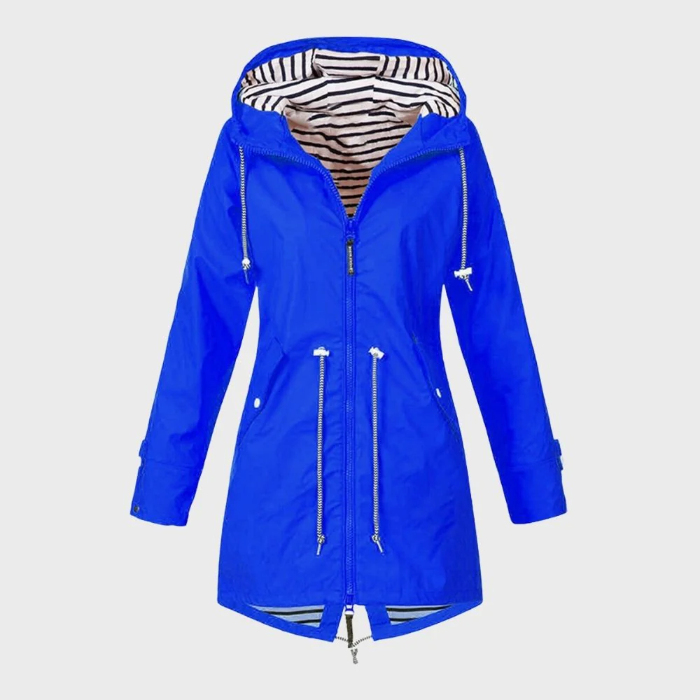 Damen Kapuze Regenjacke | Lange - Image 6