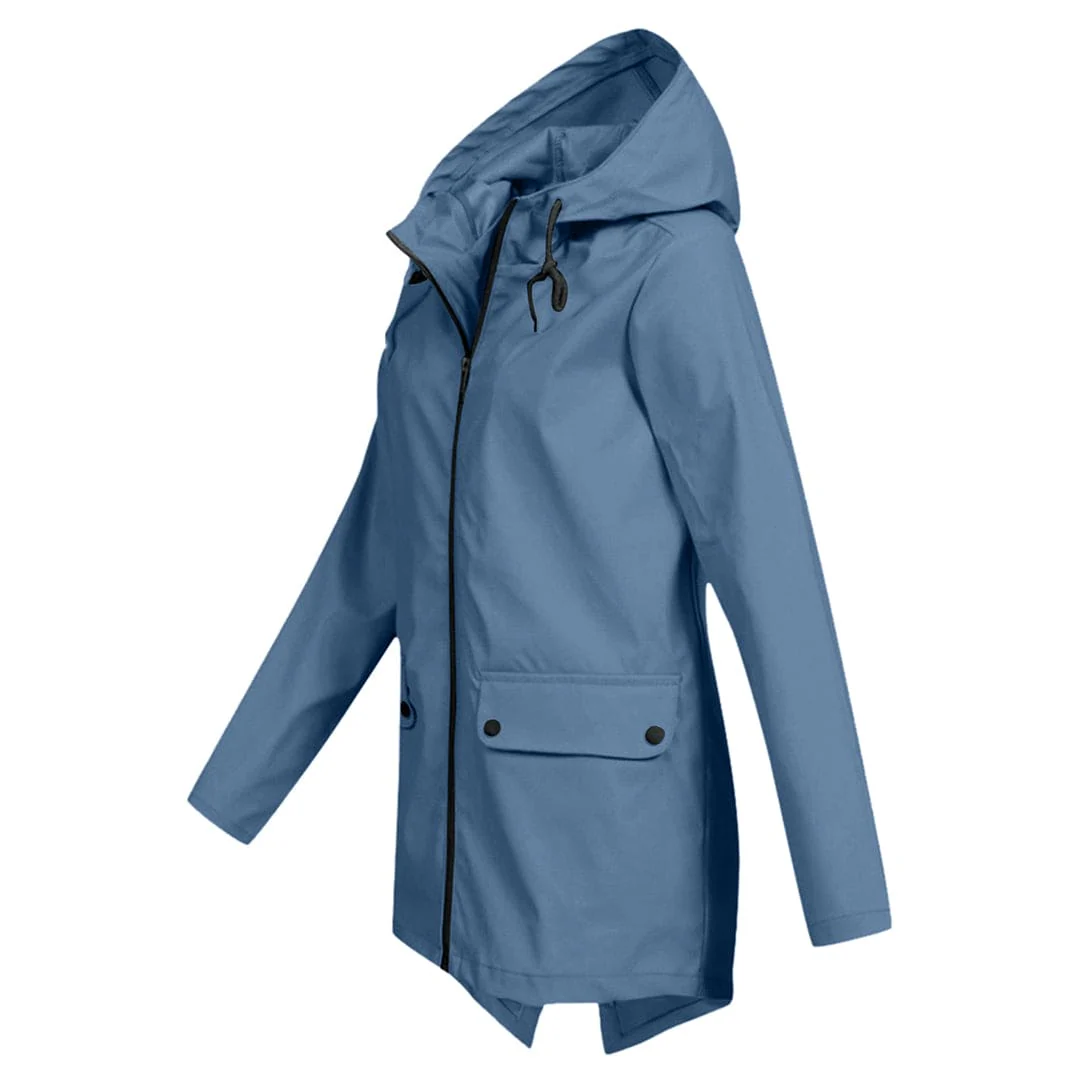 Damen Kapuze Regenjacke | Wasserdichte - Image 11