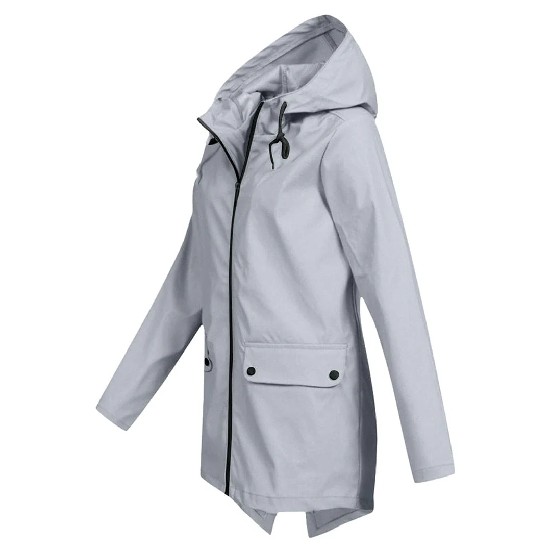 Damen Kapuze Regenjacke | Wasserdichte - Image 9
