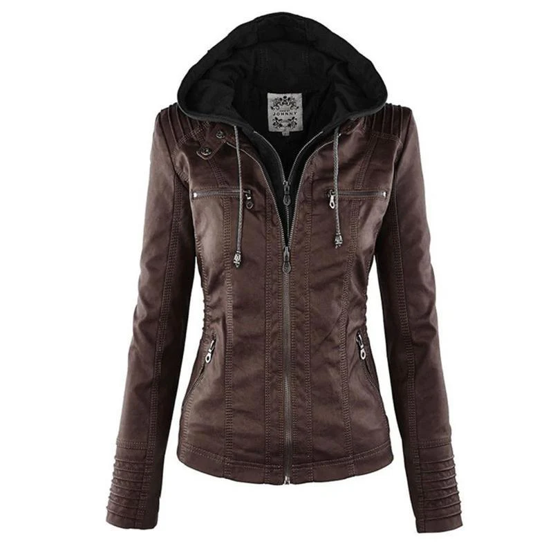 Damen Kapuzenjacke | mit Reißverschluss - Image 2