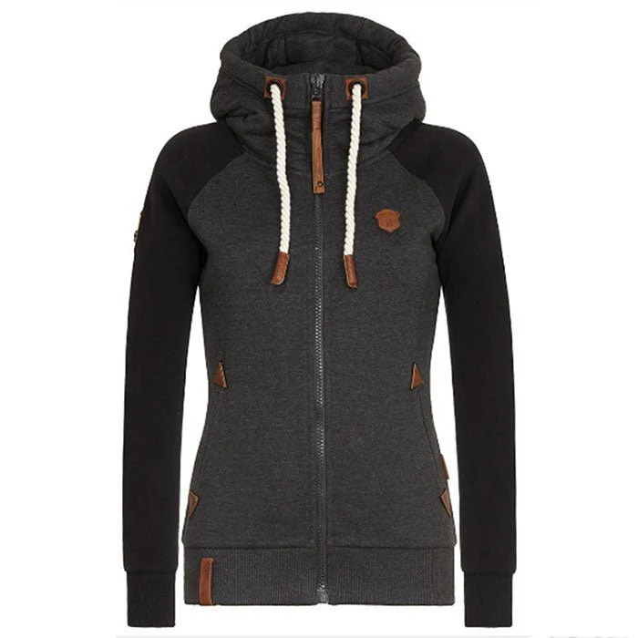 Damen-Kapuzenjacke mit Spitze - Image 6