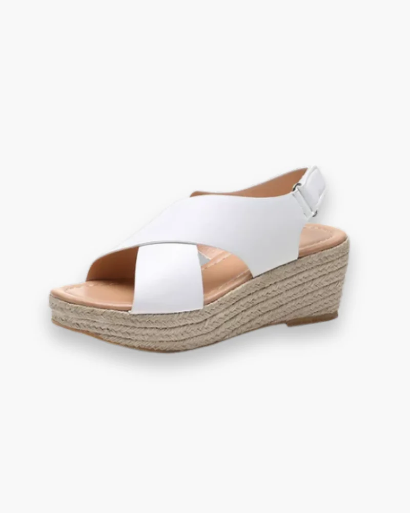 Damen Keil Sandalen | Kreuz Stile - Image 3