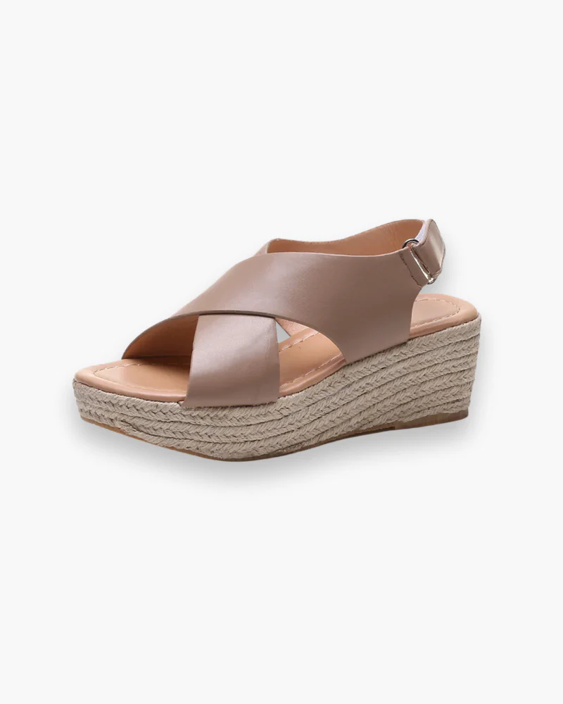 Damen Keil Sandalen | Kreuz Stile - Image 5