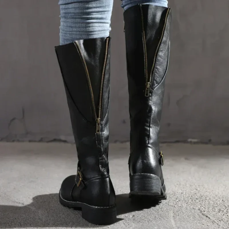 Damen klassische hohe Stiefel | Cowboy - Image 6