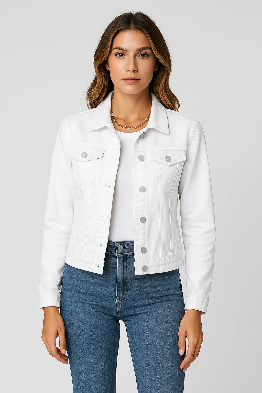 Damen klassische Jeansjacke | Leichte - Image 2