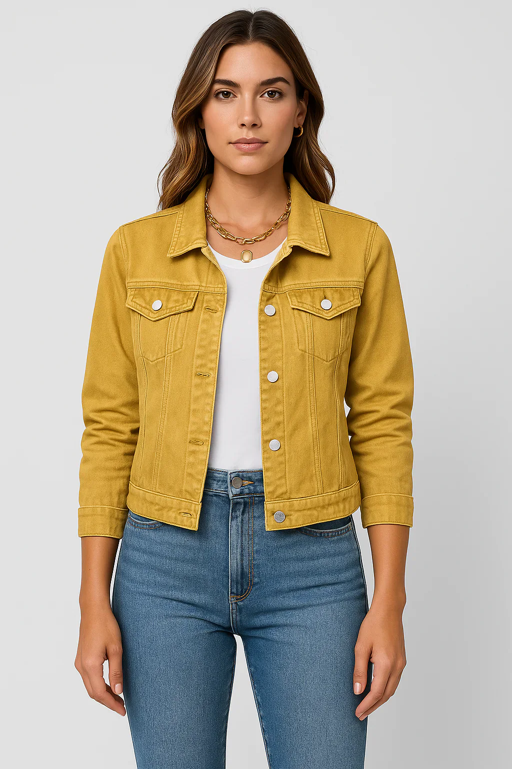 Damen klassische Jeansjacke | Leichte - Image 7