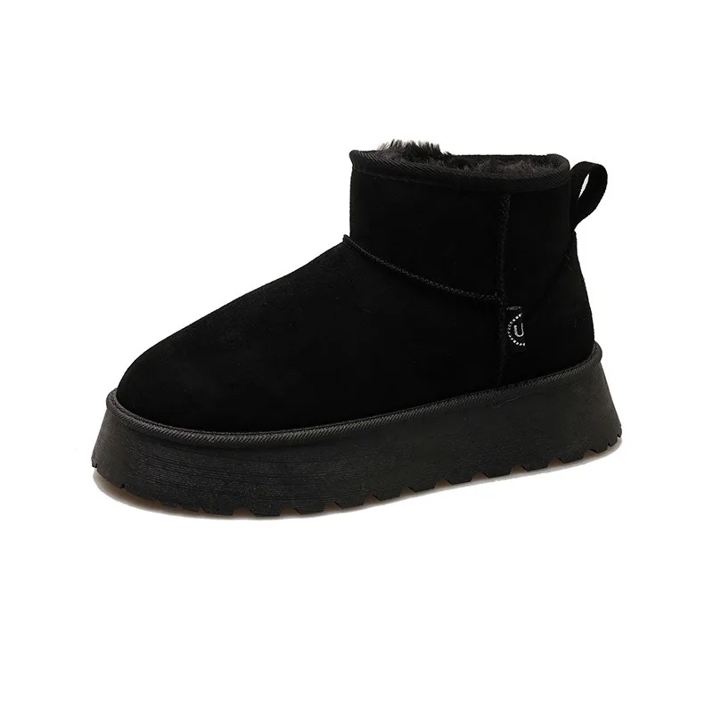 Damen Klassische Plattformstiefel mit Dicke Sohle - Image 5