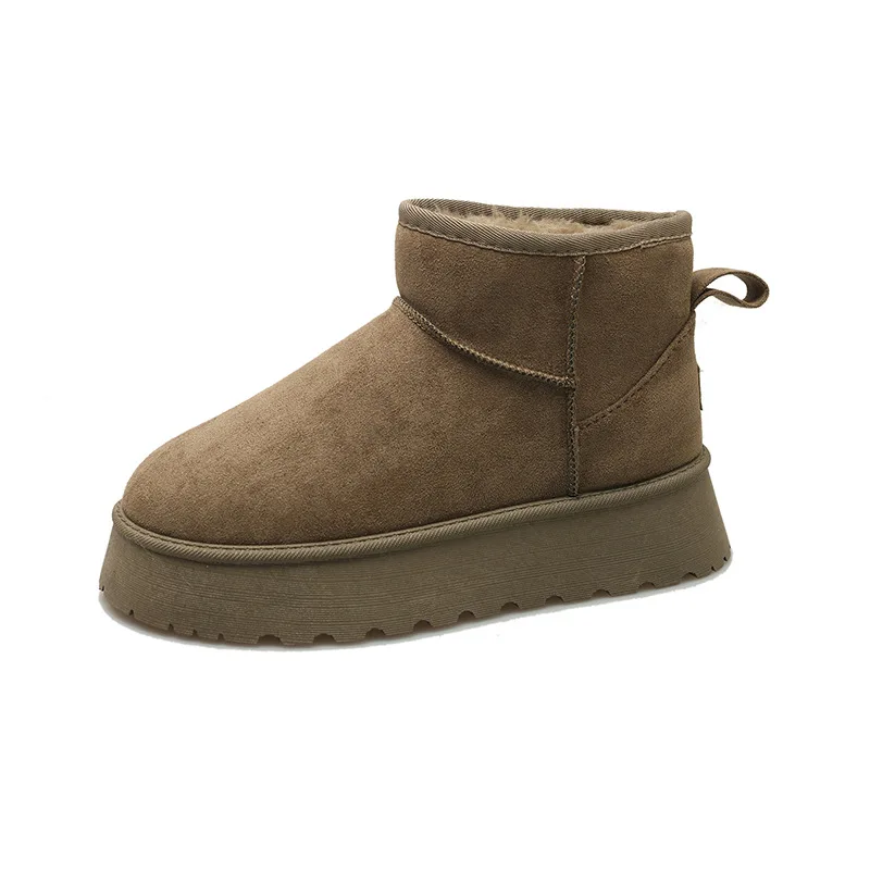 Damen Klassische Plattformstiefel mit Dicke Sohle - Image 7