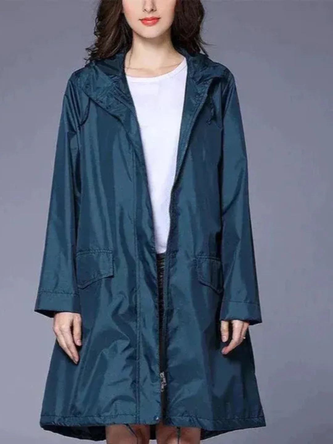 Damen klassischer Outdoor-Regenmantel | Wasserdichte - Image 6