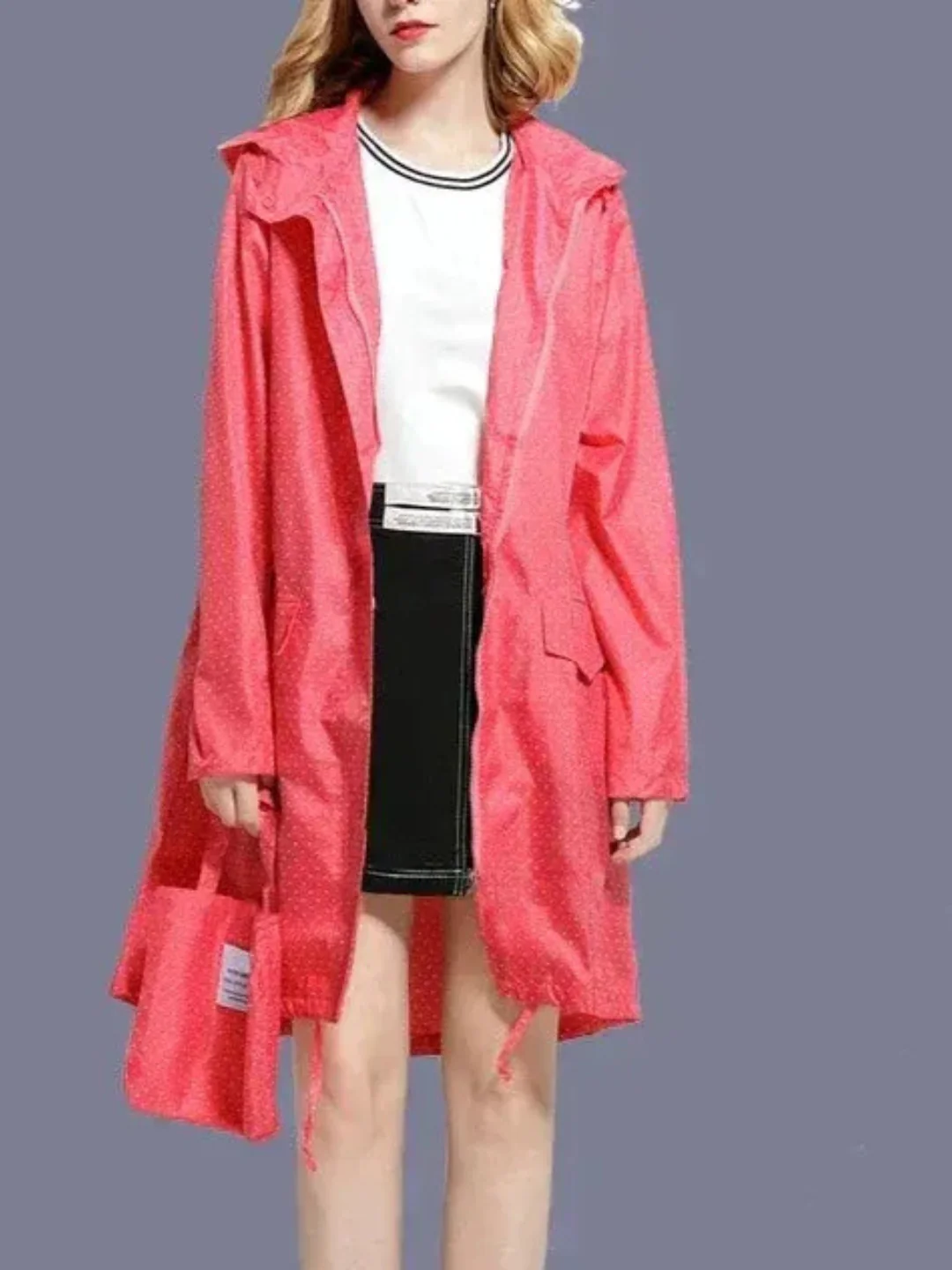 Damen klassischer Outdoor-Regenmantel | Wasserdichte - Image 7