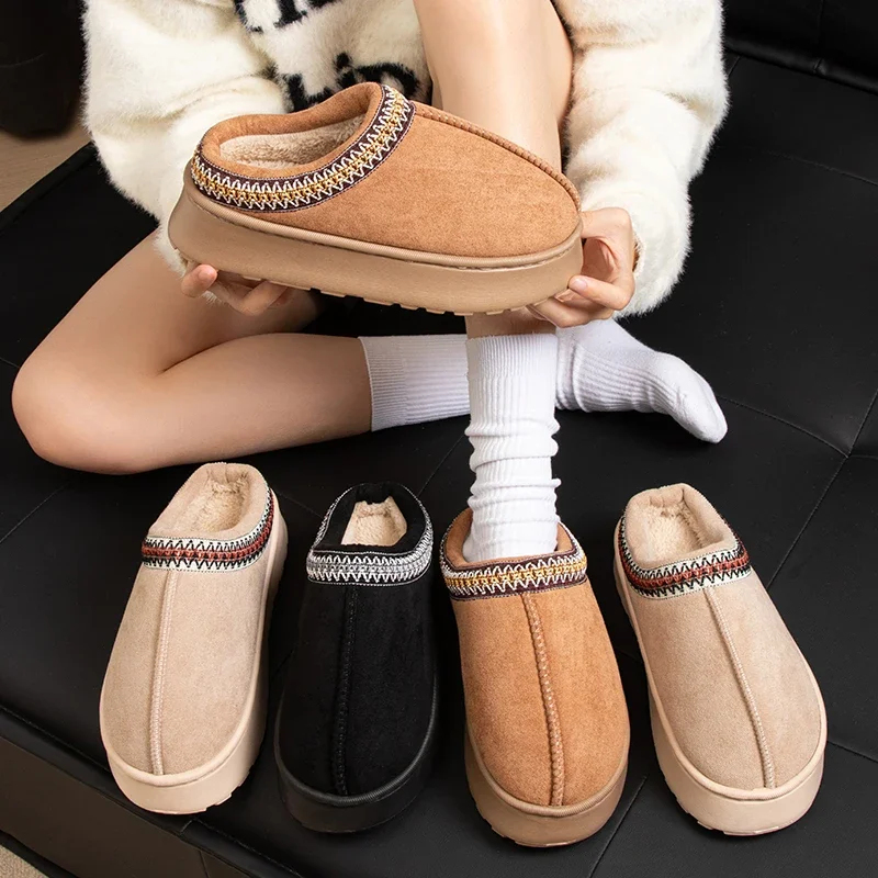 Damen Klassischer Stiefel mit Dicke Sohle - Image 4