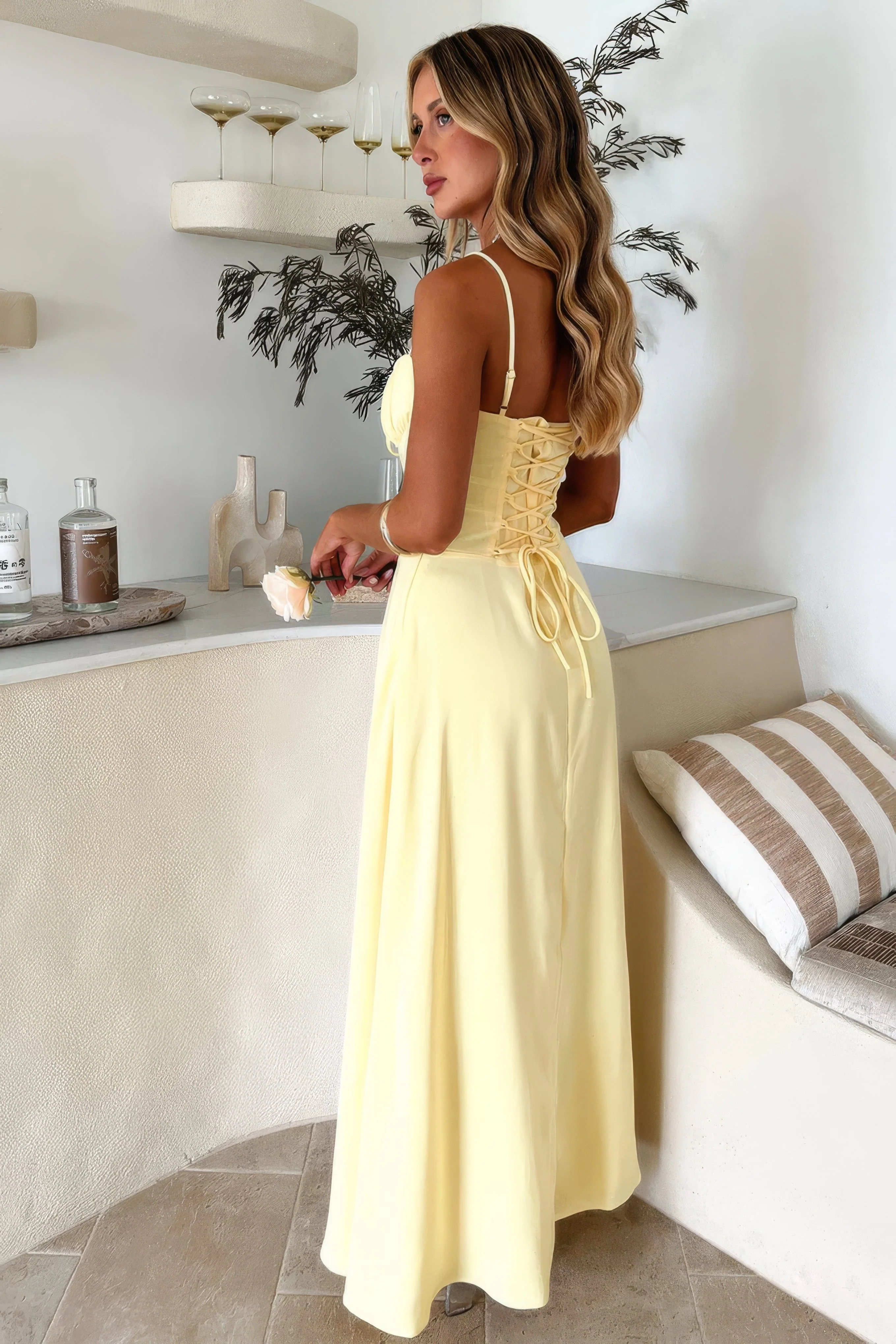 Damen Kleid | Ärmellose Ausführung in Maxi-Länge - Image 5