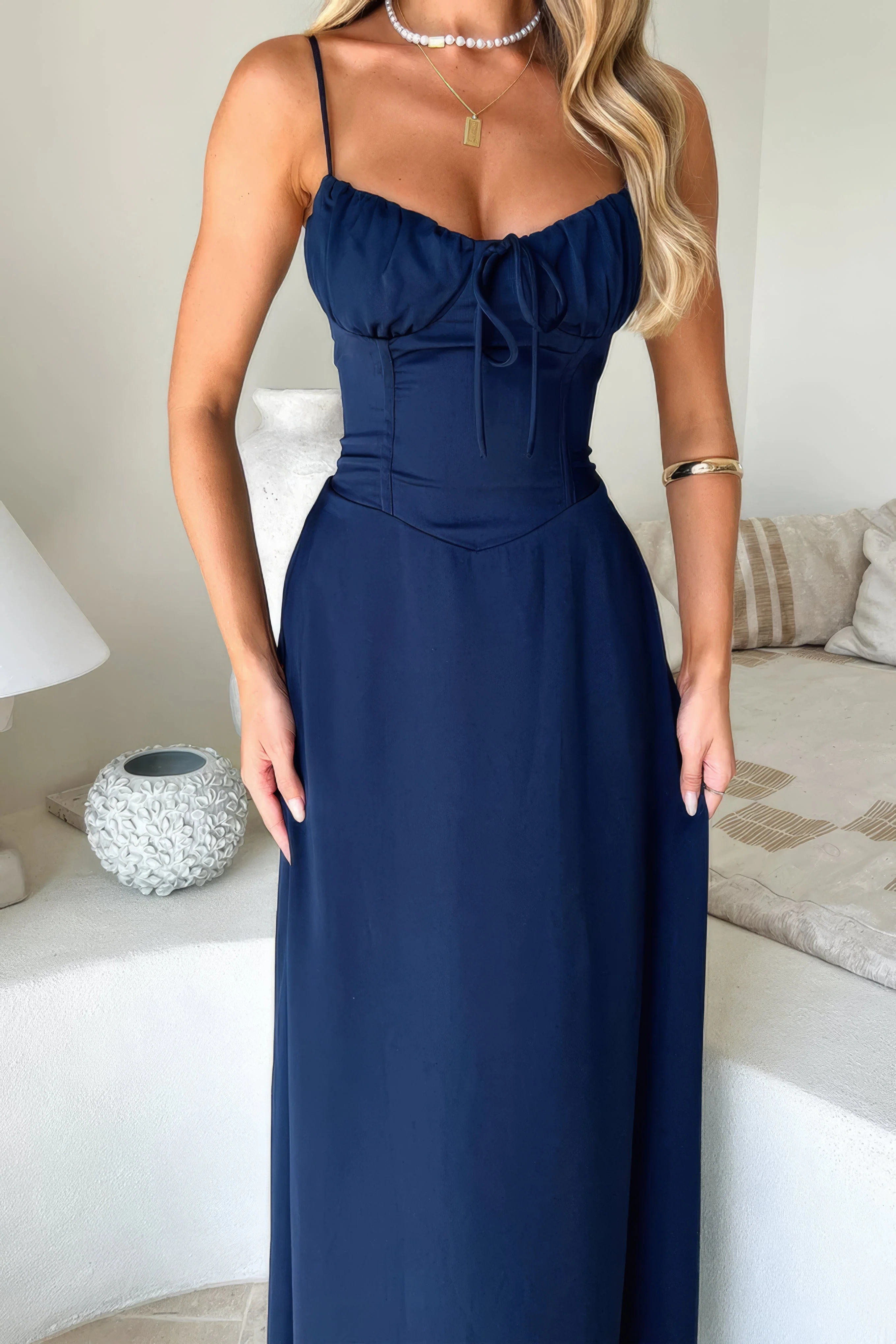 Damen Kleid | Ärmellose Ausführung in Maxi-Länge - Image 9
