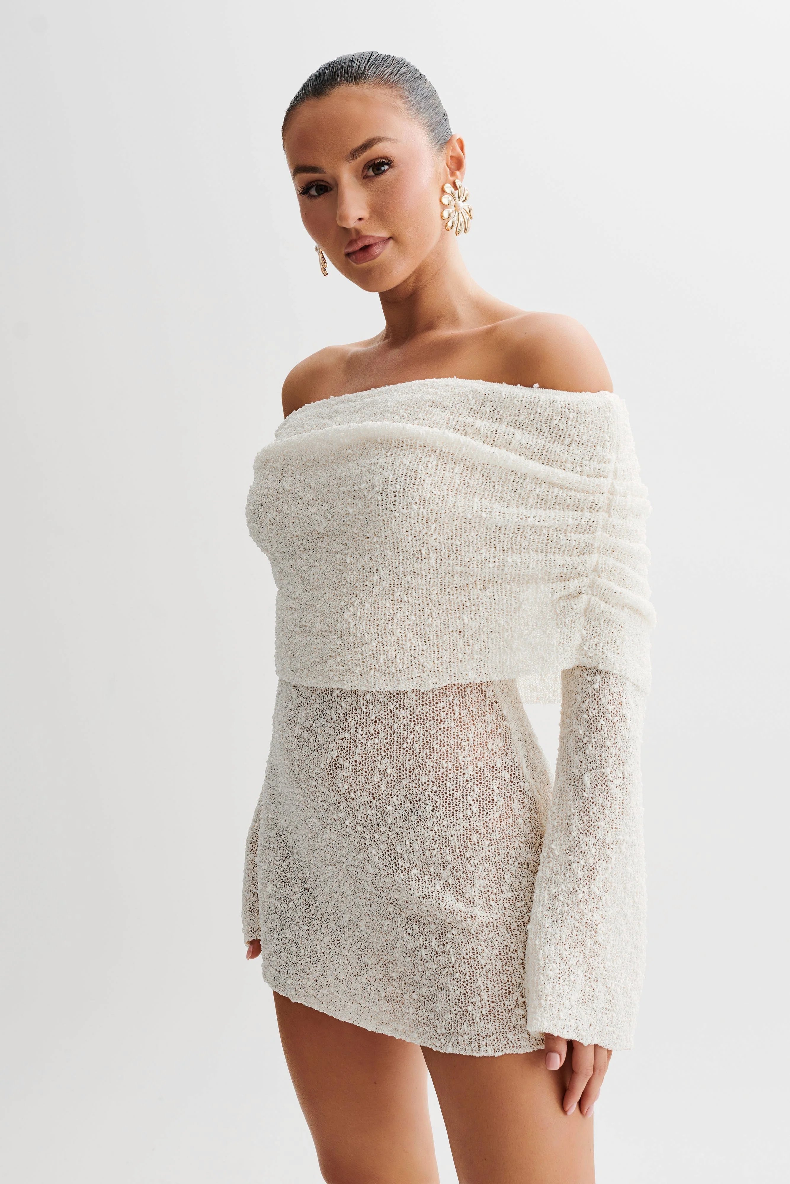 Damen Kleid | kurze Ausführung mit off-shoulder Ausschnitt - Image 11