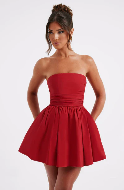 Damen Kleid | Kurze Schnittform mit klarer Linienführung - Image 13