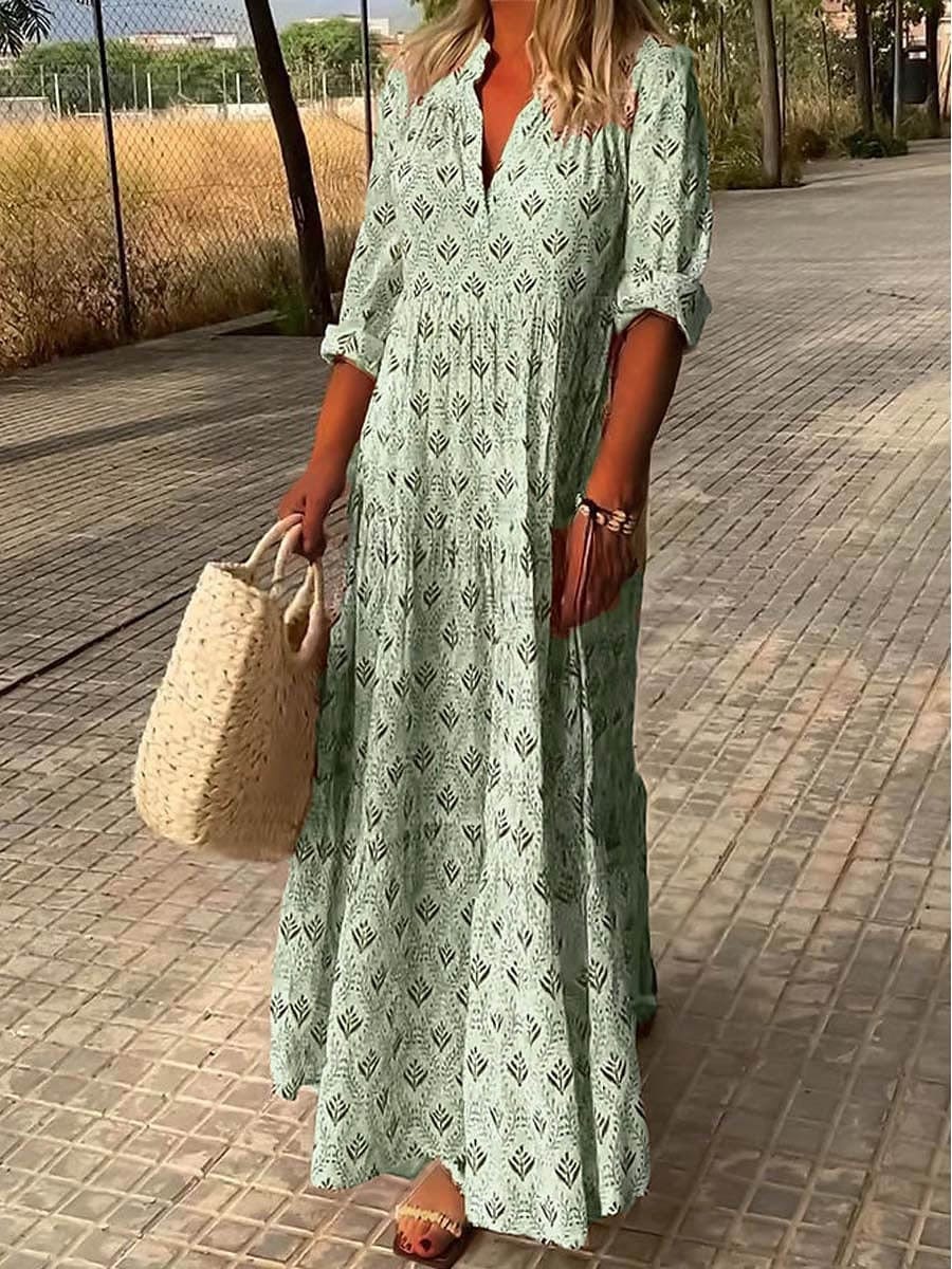 Damen Kleid | lange Maxi-Form mit gleichmäßigem Rockverlauf - Image 2
