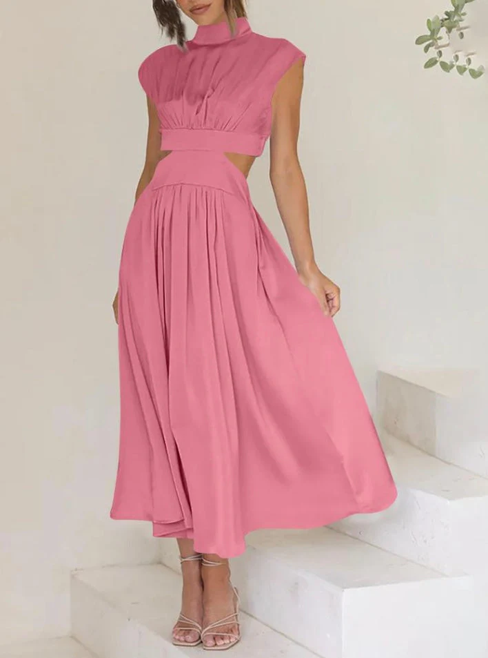 Damen Kleid | maxi Länge mit offenen Seitenpartien - Image 10