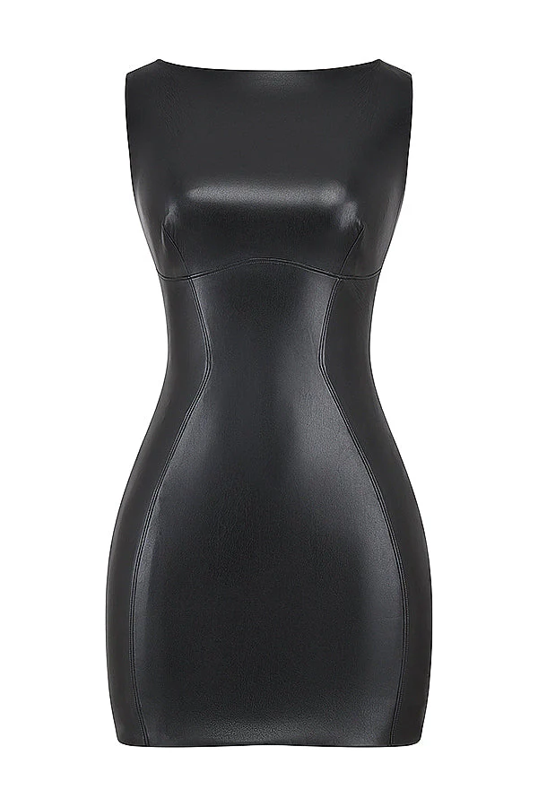Damen Kleid | mini Ausführung mit ärmellosem Schnitt - Image 4