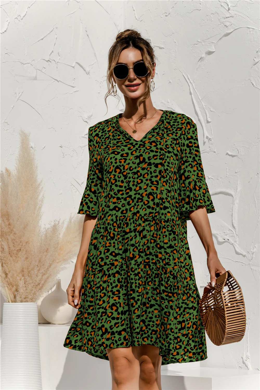 Damen Kleid Mini | tiefe Taille und gleichmäßige Schnittführung - Image 2