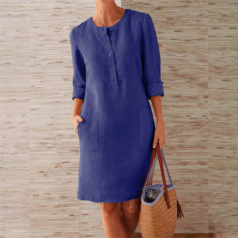 Damen Kleid | Rundhals und Mini-Länge zum Valentinstag - Image 7