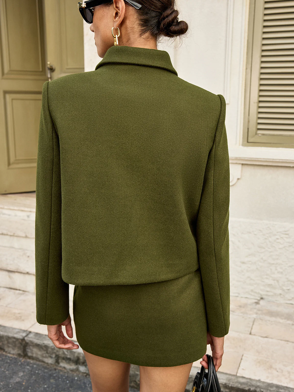 Damen Kurzjacke | Klassische Ausführung mit durchgehendem Verschluss - Image 5