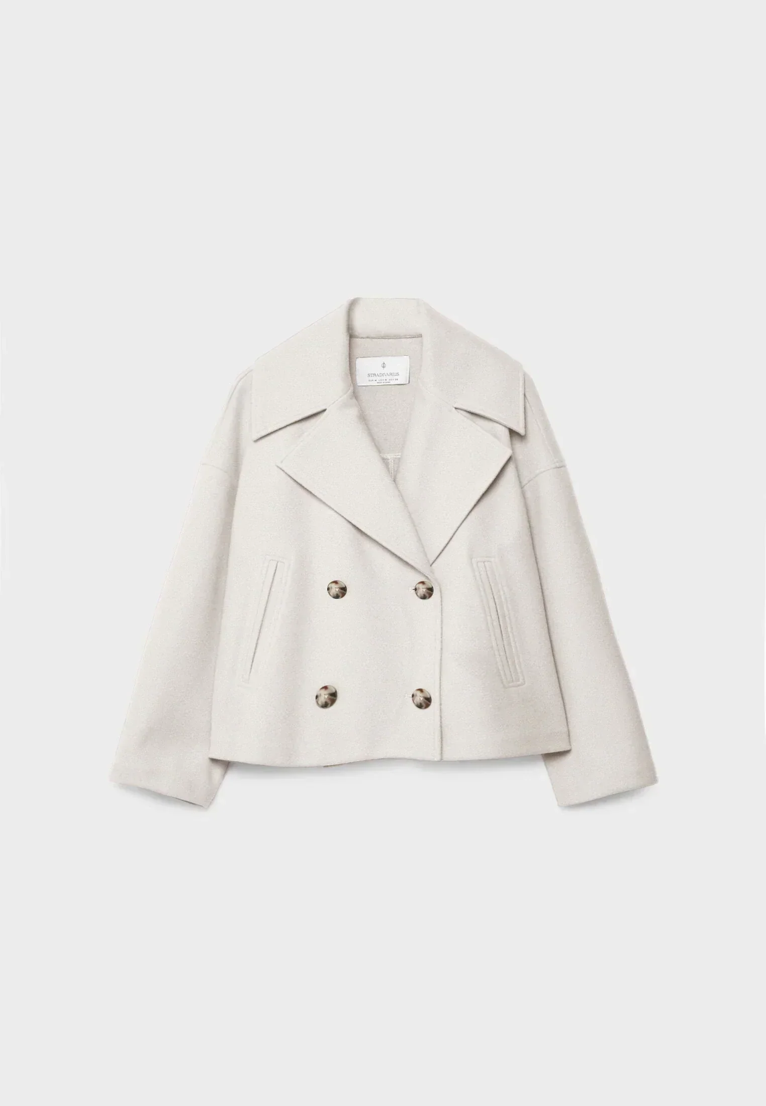 Damen Kurzmantel | Doppelte Knopfleiste in eleganter Ausführung - Image 12