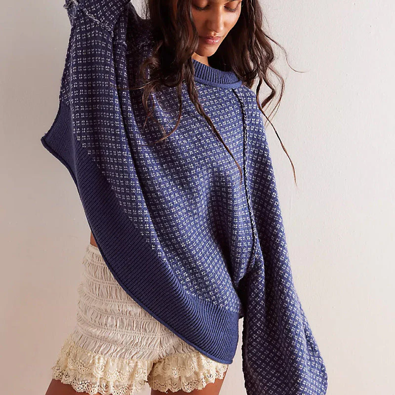 Damen LANGARM RUNDHALS PULLOVER | KOMFORTABEL, STILVOLL, VIELSEITIG - Image 5