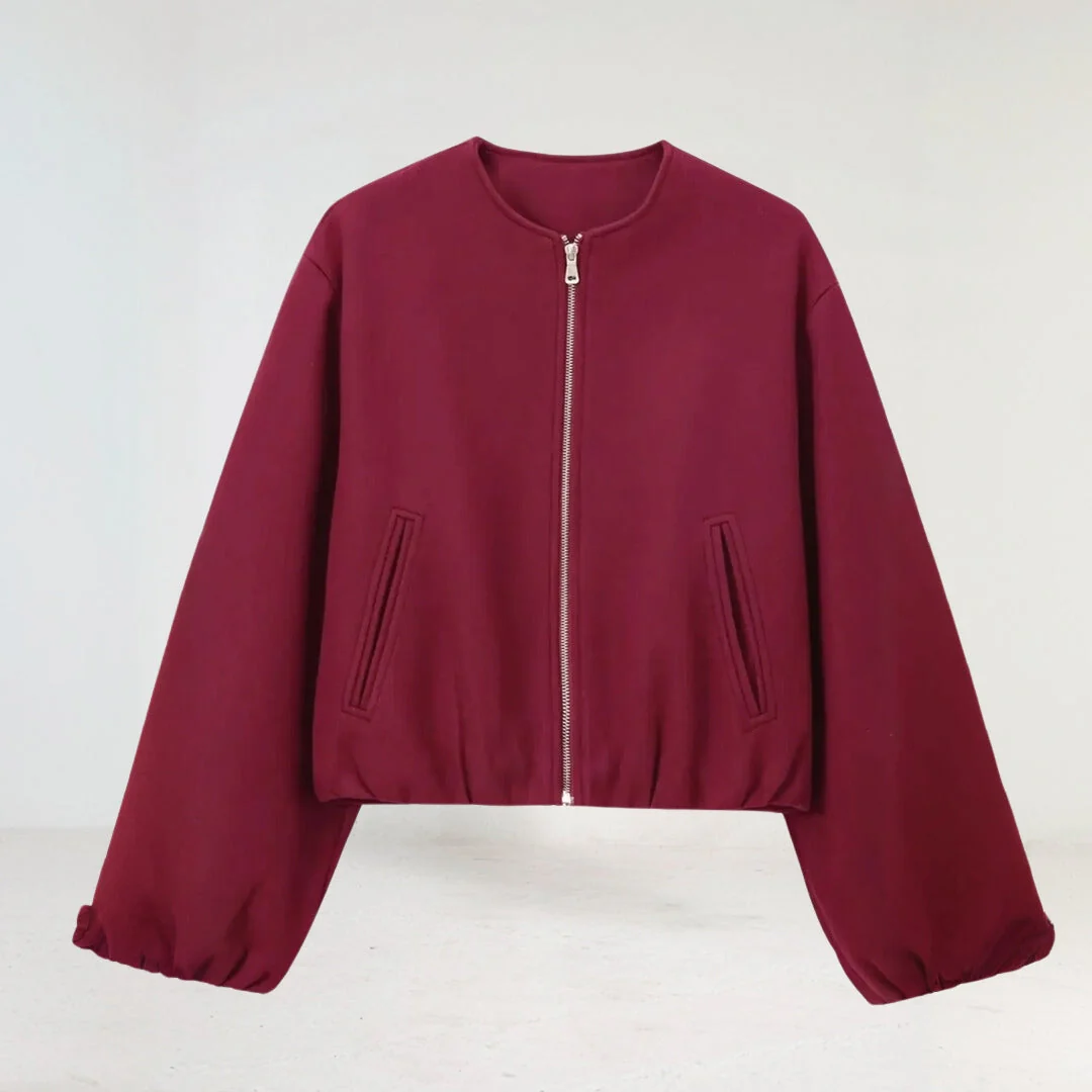 Damen Langarm Übergangsjacke | Gekürzte Passform - Image 2
