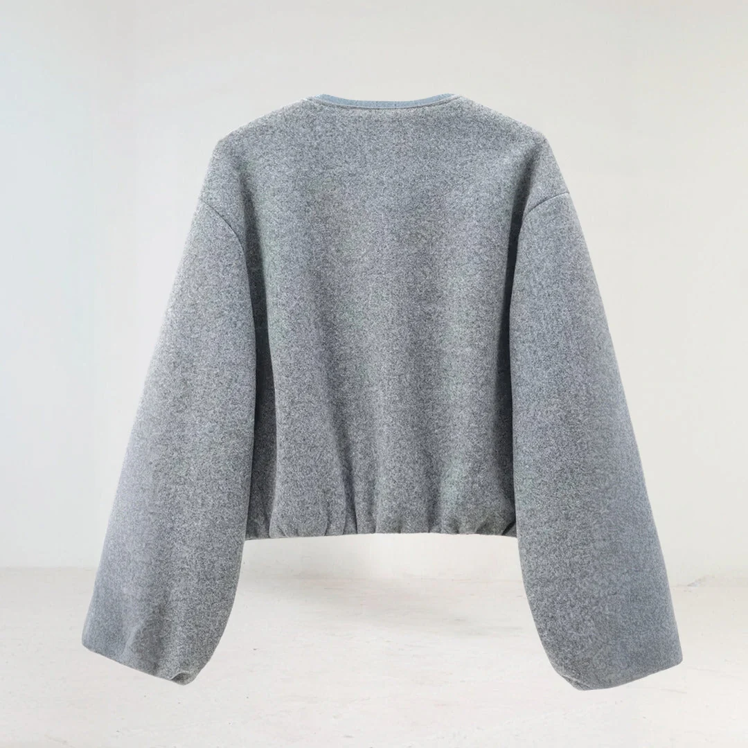 Damen Langarm Übergangsjacke | Gekürzte Passform - Image 3