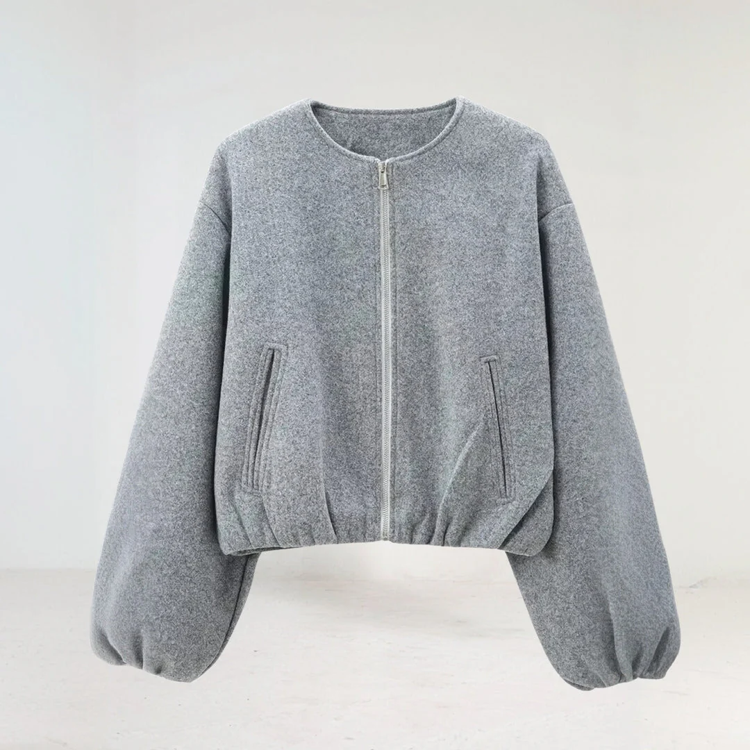 Damen Langarm Übergangsjacke | Gekürzte Passform - Image 8