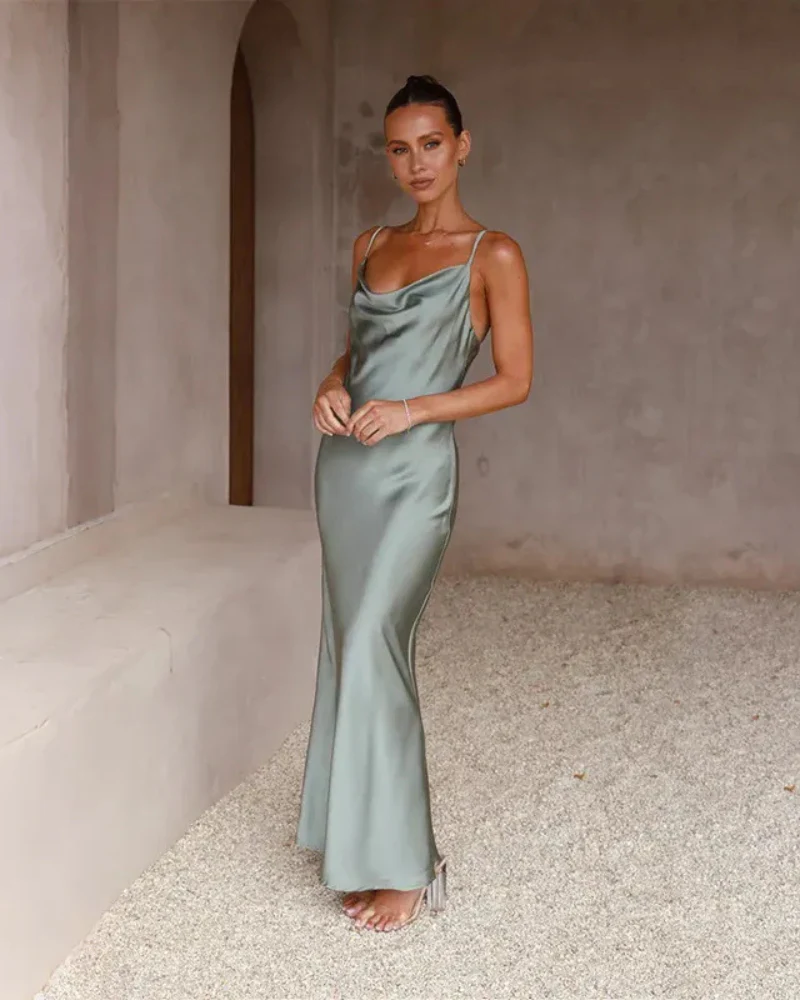 Damen langes elegantes Kleid für Hochzeitsgäste | Maxi - Image 2