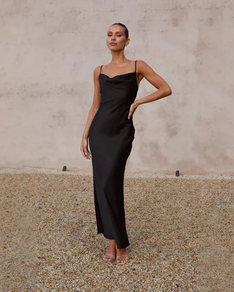 Damen langes elegantes Kleid für Hochzeitsgäste | Maxi - Image 3