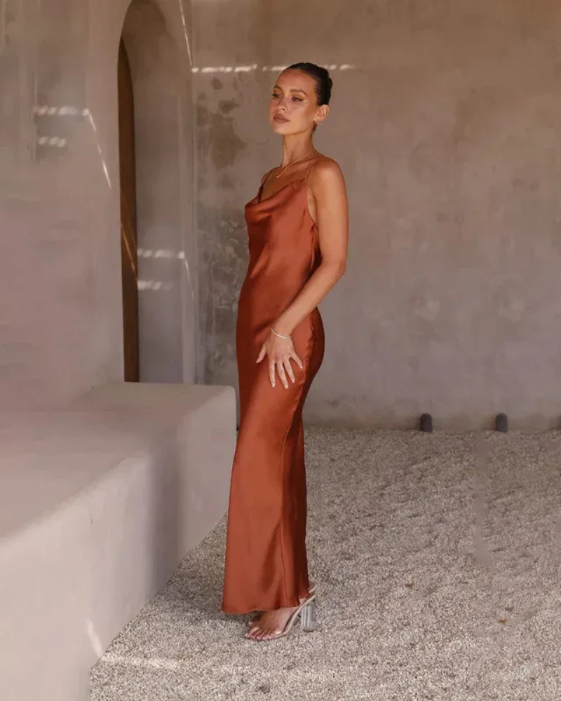 Damen langes elegantes Kleid für Hochzeitsgäste | Maxi - Image 4